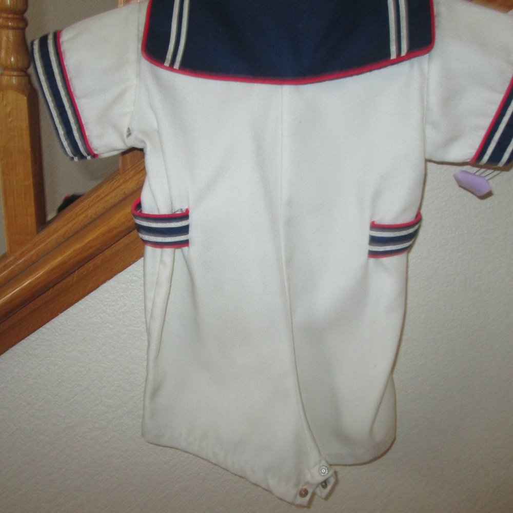 Sailor Suit, Baby,  24 mos, Vintage - Picture 2 of 3